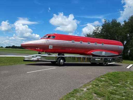 Elvis Presley’s Rusting Old Jet Is Now A Gorgeous Camper