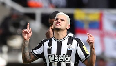Bruno Guimaraes drops FFP hint in message on Newcastle future after Arsenal scouting mission