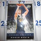 【李叔】【GORDON HAYWARD】【超級低限量卡/10】【金版】【PRESTIGE】【2012-13】【附磁鐵夾】