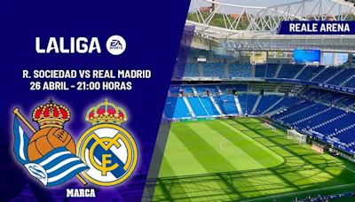 Alineación probable del Real Madrid ante la Real Sociedad hoy en LaLiga EA Sports