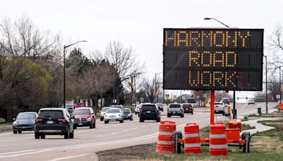 Avoid Harmony and Timberline intersection this weekend. It will be completely closed