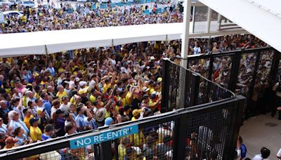 I was at the Copa America final in Miami. Getting in was chaotic and I worried about a stampede.