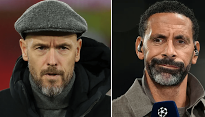 Rio Ferdinand accuses Erik ten Hag of 'confusing' Man Utd star