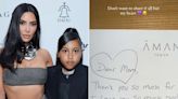 Kim Kardashian Shares Sweet Handwritten Note from Daughter North: ‘I Love You So Much’