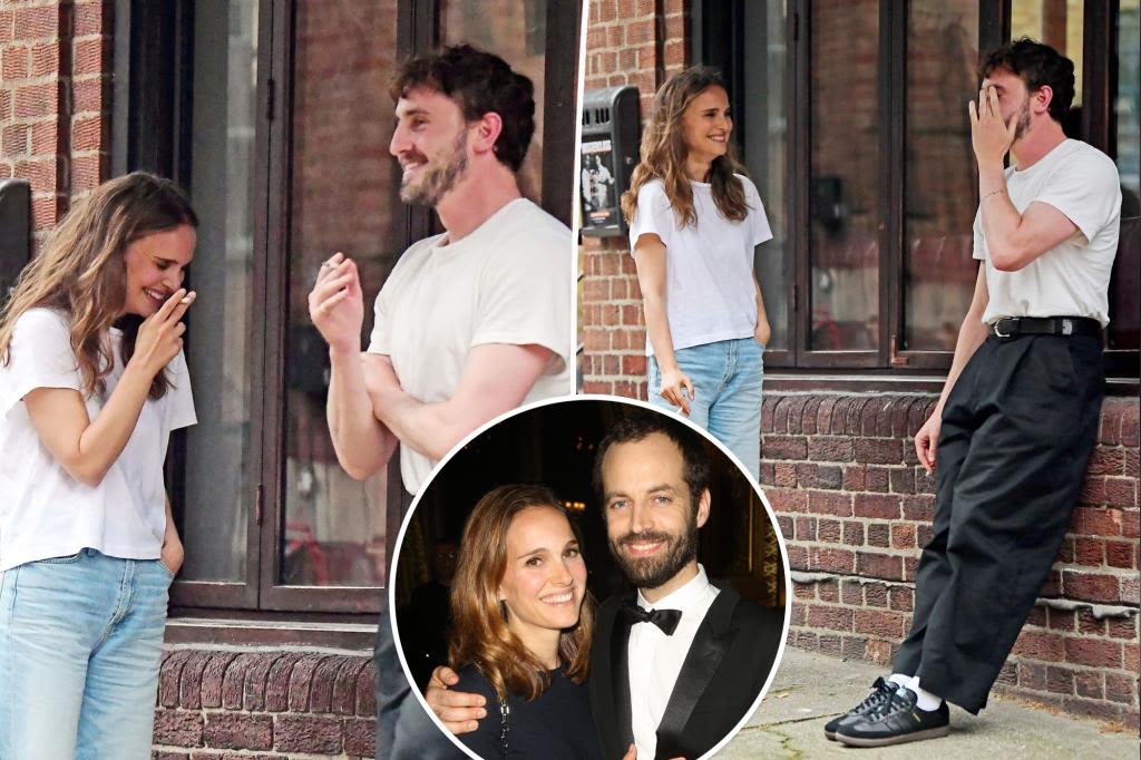 Natalie Portman, 42, can’t stop smiling with Paul Mescal, 28, in London after Benjamin Millepied divorce