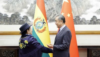 王毅晤玻利維亞外長索薩 稱中方從戰略高度發展拉美各國關係
