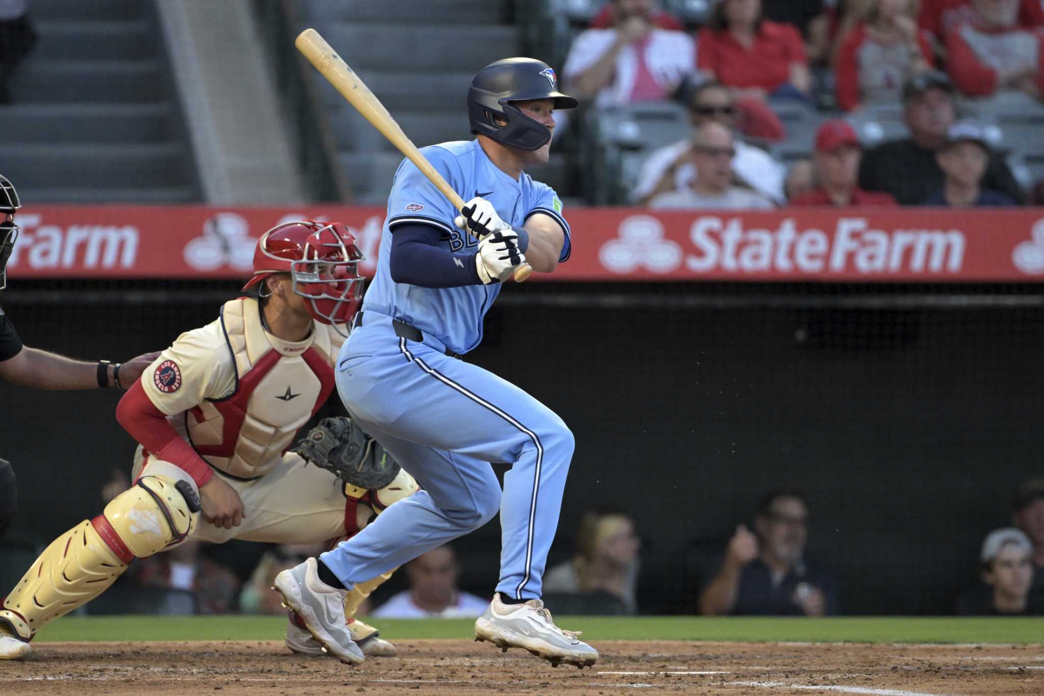 Francis fires gem, Wagner gets 3 hits in MLB debut as Blue Jays beat Angels 4-2