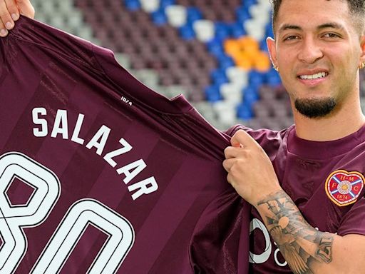 Andrés Salazar, ex jugador de Atlético Nacional, es oficializado en el Hearts, de Escocia