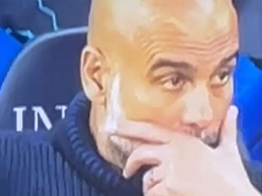 Pep Guardiola caught in 'Joachim Low-like' act as he 'gets a bit too excited'