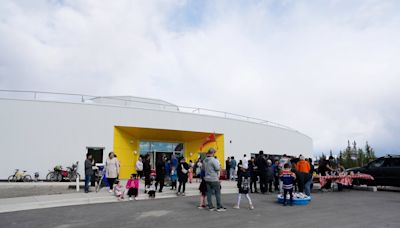 Students, parents get peek inside Whitehorse's new Whistle Bend school