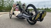 Handcyclist competing in River Bank Run hopes to raise awareness