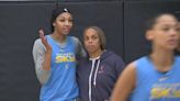 Angel Reese on not televising debut, wanting Michael Jordan to come to Sky game