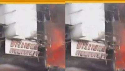 VIDEO: Fire Breaks Out At Delhi's Karol Bagh Market