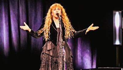 Stevie Nicks performs all her much-loved hits to crowds at Glasgow's Hydro