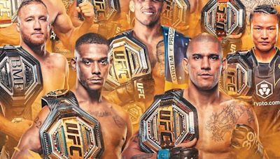 UFC 300: la histórica cartelera con 12 campeones