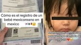 Mexicana muestra el tedioso procedimiento para registrar a su hijo méxico-surcoreano