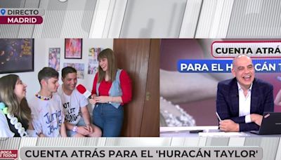 La propuesta de Nacho Abad que ha desatado la emoción de varios fans de Taylor Swift: "¿Qué haríais si logramos que subáis al escenario?"