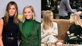 Jennifer Aniston and Reese Witherspoon recreated a sisterly scene from 'Friends' more than 20 years after the episode aired