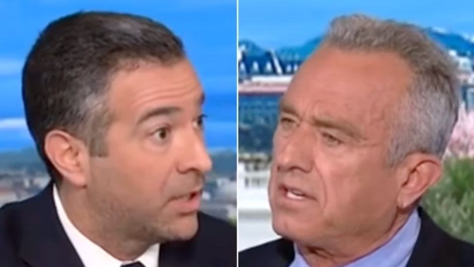 Robert F. Kennedy Jr. Scraps With MSNBC Host Over 'Vitriol' In Tense Exchange