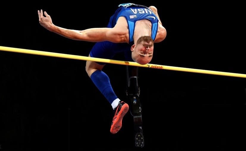 Notre Dame grad Sam Grewe falls short in Paralympic high jump gold repeat attempt