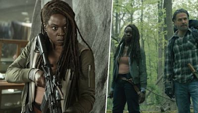 The Walking Dead's Danai Gurira praises co-star after big death scene in The Ones Who Live episode 5