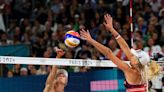 Canada falls 2-0 to U.S. in Olympic beach volleyball at picturesque venue