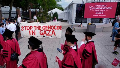 Harvard holding commencement after weekslong pro-Palestinian encampment protest