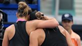 Así fue el bonito abrazo entre Badosa y Sabalenka en Miami tras la muerte de Koltsov