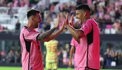 Messi, Suárez y Rojas, protagonistas en el espectacular triunfo de Inter Miami
