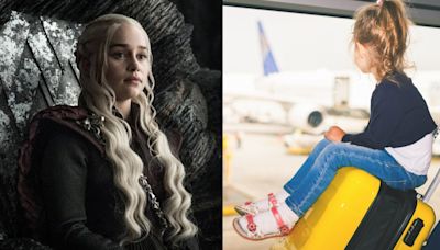 Compran un viaje a Disneyland en familia y se quedan en tierra por llamar a su hija Khaleesi