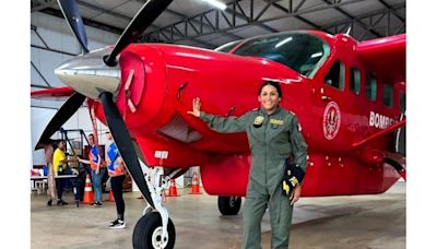 Médica aeronáutica de la Policía Nacional es nominada a premio “Women’s Space Awards”