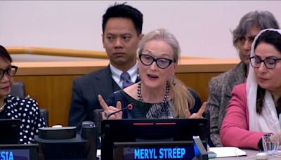 Meryl Streep se enfrenta a los talibanes con una historia sobre gatos, ardillas y pájaros | CNN