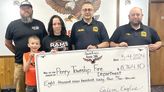 Salem Eagles donate to Perry Township FD