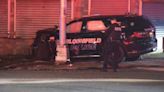 Multiple Bloomfield police cars crash during pursuit of BMW in Newark