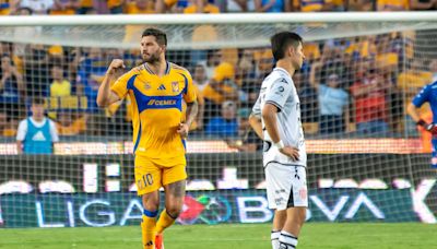 Tigres venció a Necaxa durante la Jornada 1 del Apertura 2024