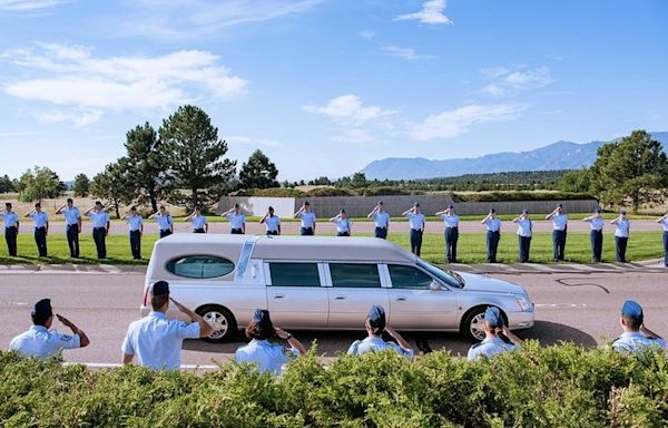 USAFA says final goodbye to cadet at funeral