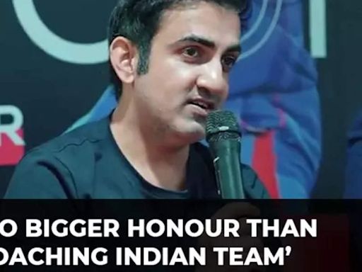'No bigger honour than coaching Indian team…': Gautam Gambhir breaks silence on rumours