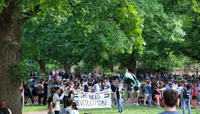 Duke professor among those arrested at UNC 'Triangle Gaza Solidarity Encampment'