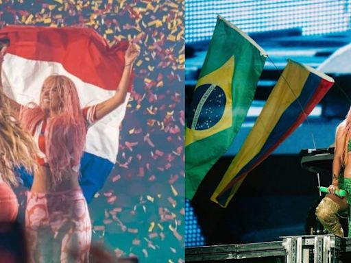 La Nación / Contraste: Karol G destacó al público paraguayo frente al brasileño