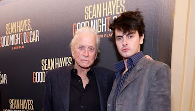 Michael Douglas and son Dylan share emotional visit to Ukraine that divides fans