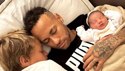 Neymar comparte por sorpresa las primeras imágenes de su tercera hija, fruto de una infidelidad a Bruna Biancardi