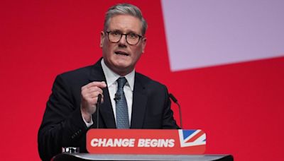 Starmer's first conference speech overshadowed by 'sausage' gaffe