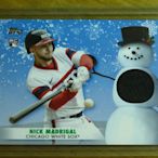 2021 Topps Holiday 芝加哥白襪 小熊 Nick Madrigal 球衣卡 稀少