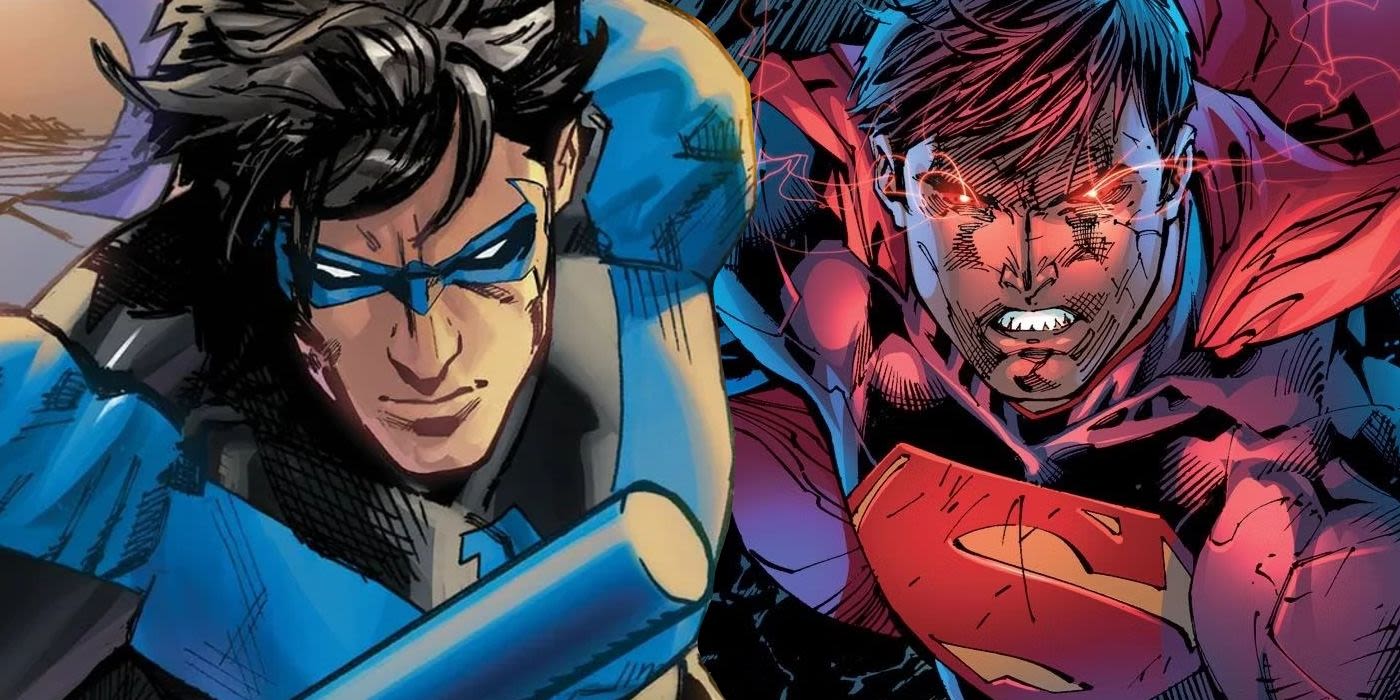 Nightwing's Dark Twist on Superman's Most Iconic Moment Complicates Their Friendship