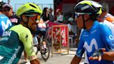 Nairo Quintana tuvo gesto de hermandad con Daniel F. Martínez en el Giro; es para aplaudir