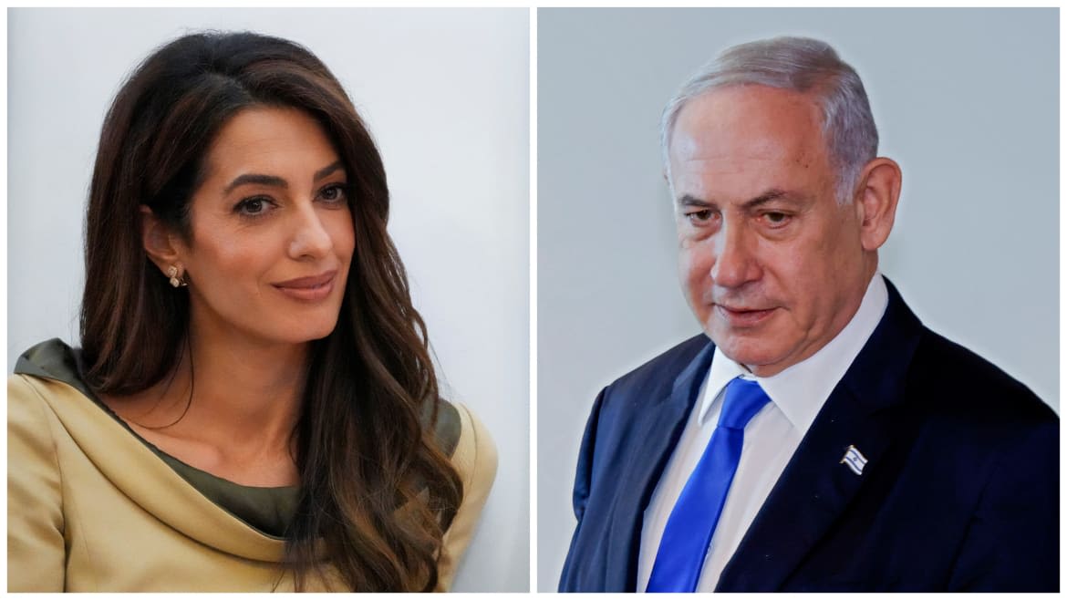 Amal Clooney Approved War Crime Arrest Warrant for Benjamin Netanyahu