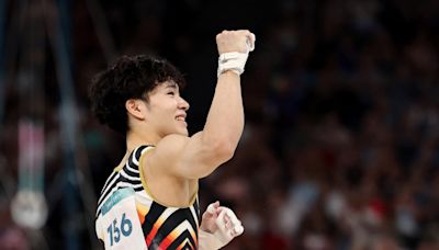 Gymnastics-Oka edges Zhang to win all-around gold medal in thriller