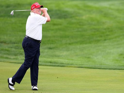 Trump Tees Off on Biden After Debate With a Round of Golf Clip Trolling