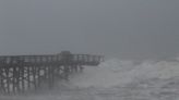 Tropical Storm Ian rips off the end of the iconic Flagler Beach wooden pier