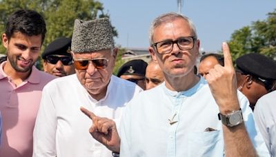 Omar Abdullah election result 2024 LIVE: Ex-CM tests waters in Ganderbal, Budgam